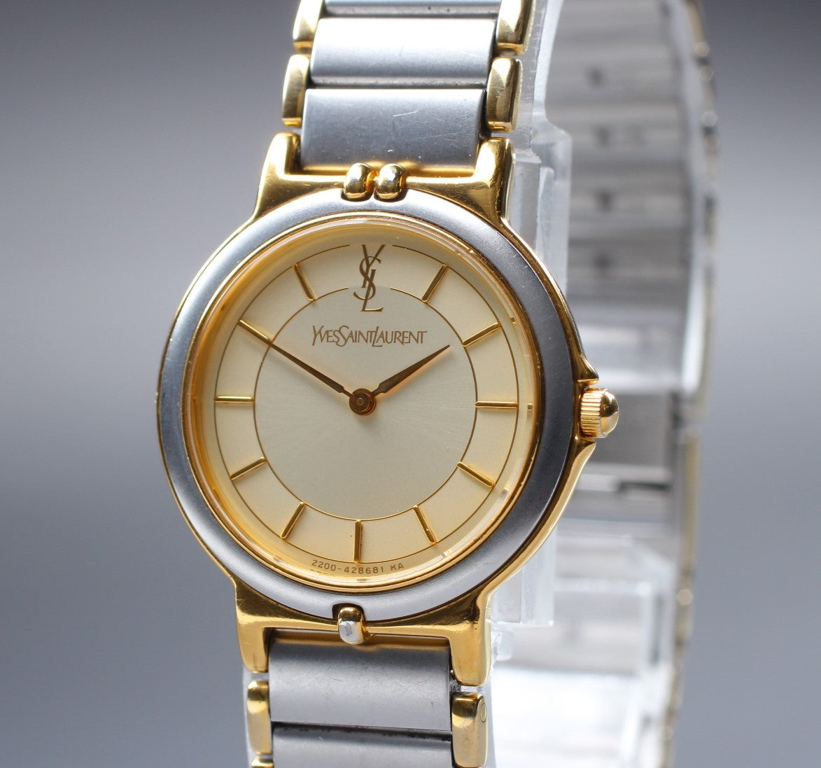Yves Saint Laurent 2200-228481 Wristwatch - Gold, Stainless Steel