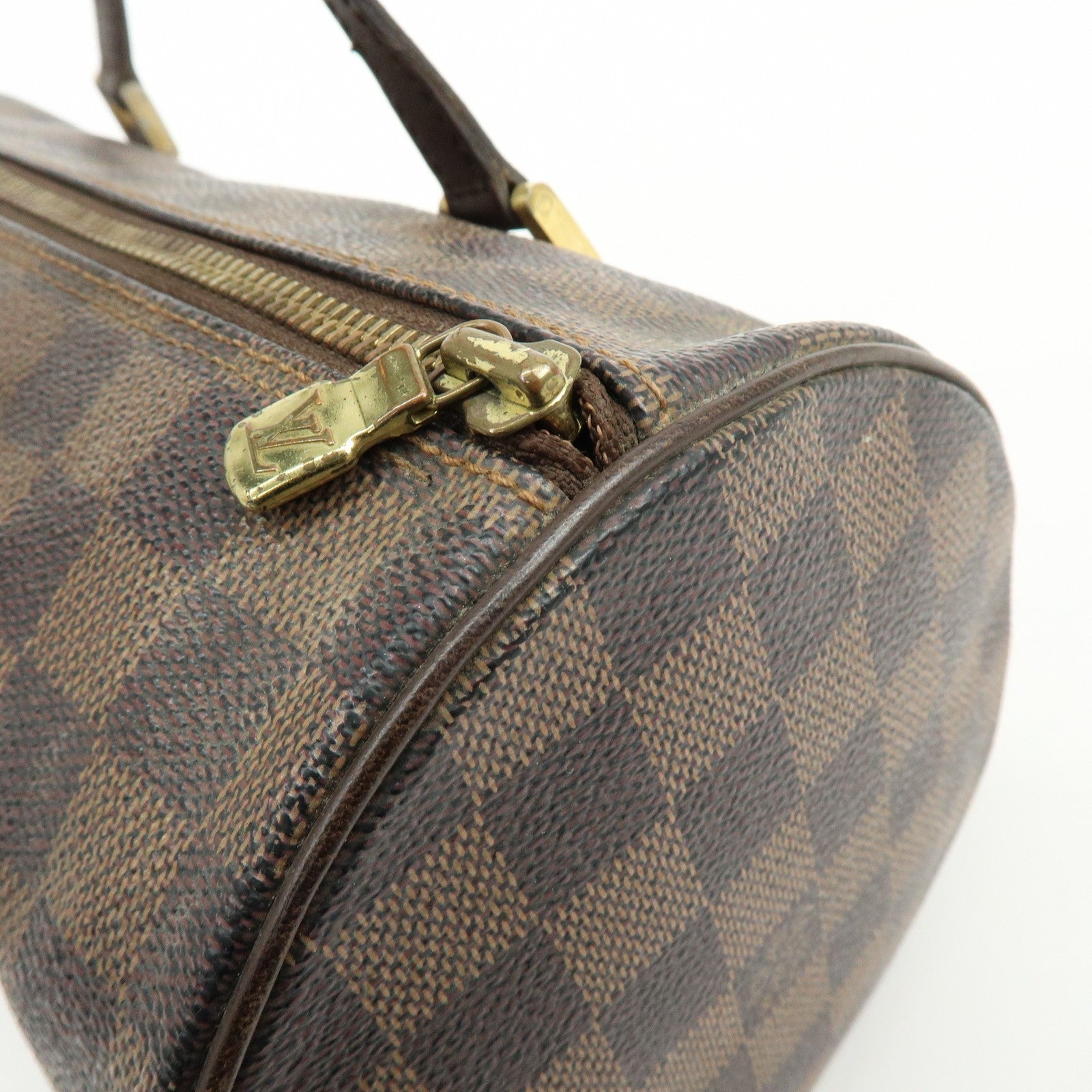 Louis Vuitton Papillon 30 Hand Bag - Damier Ebene, Canvas