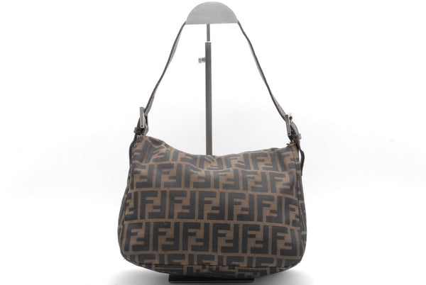 Fendi Mamma Shoulder Bag - Brown, Canvas