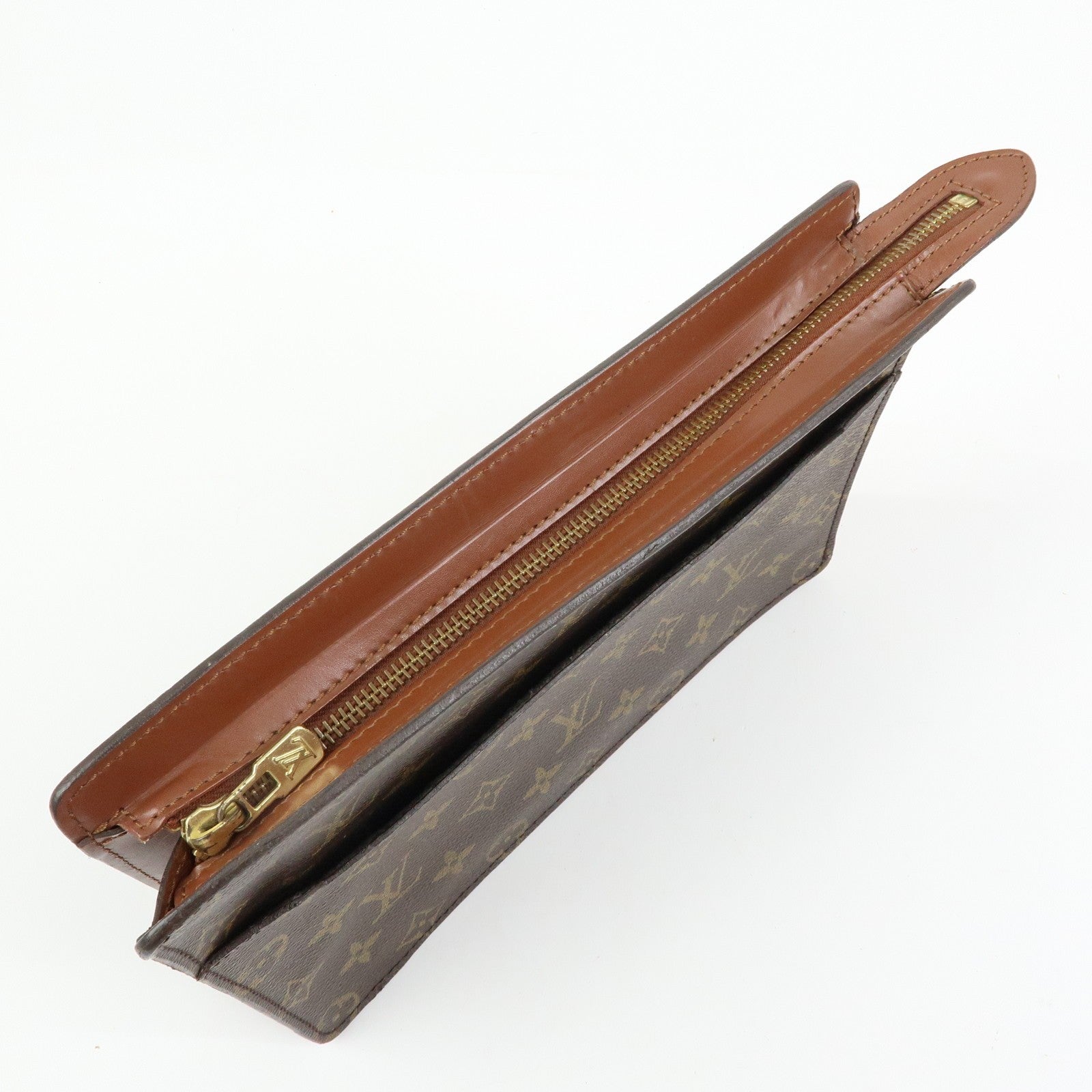 Louis Vuitton Monogram Pochette Homme Clutch Bag - Monogram, Canvas, Leather