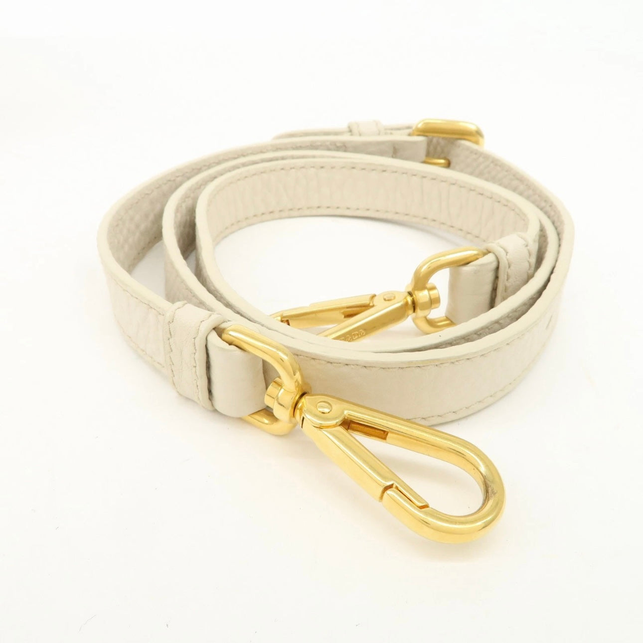 Prada Boston Hand Bag - Ivory, Leather