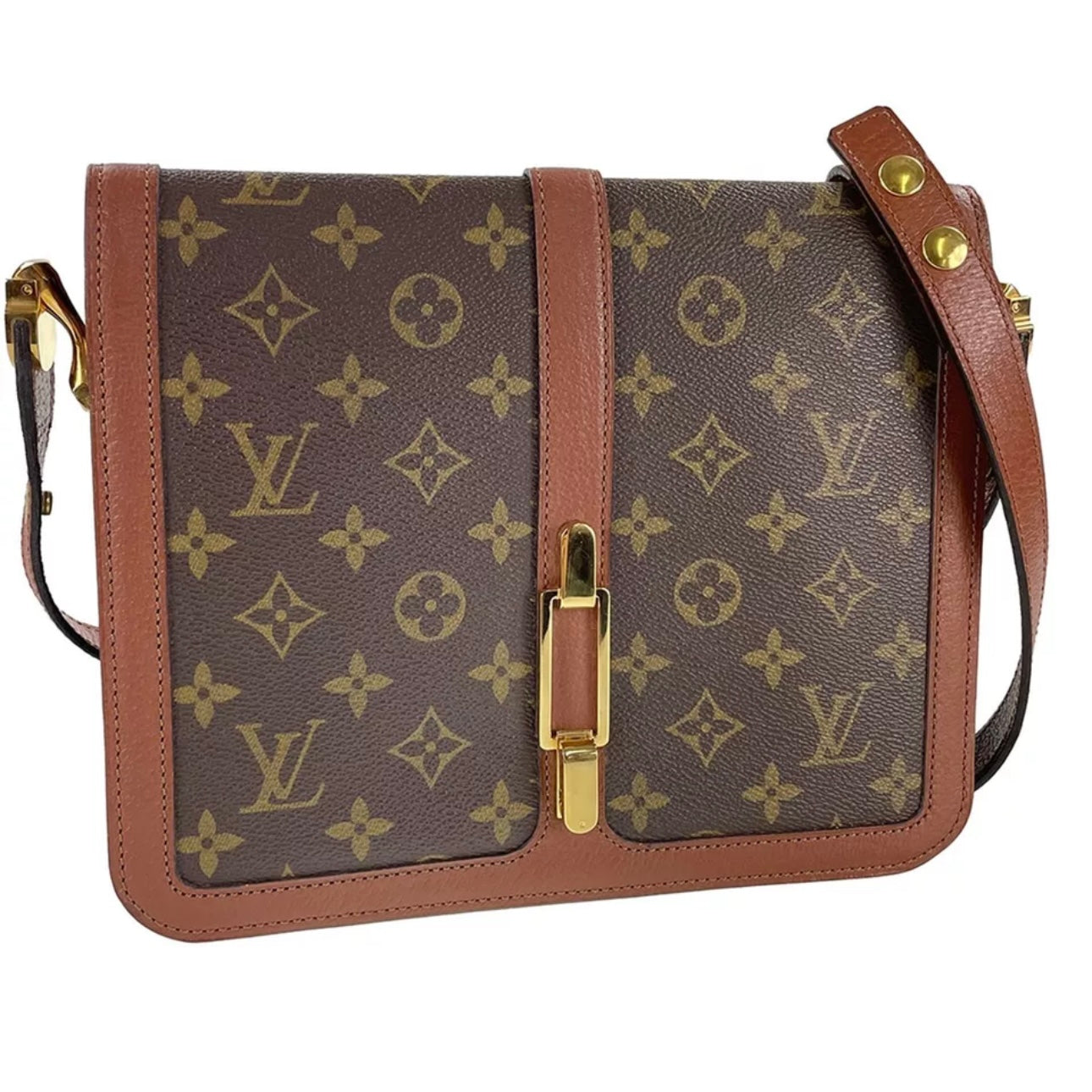 Louis Vuitton Rond Point Leather Brown Shoulder bag