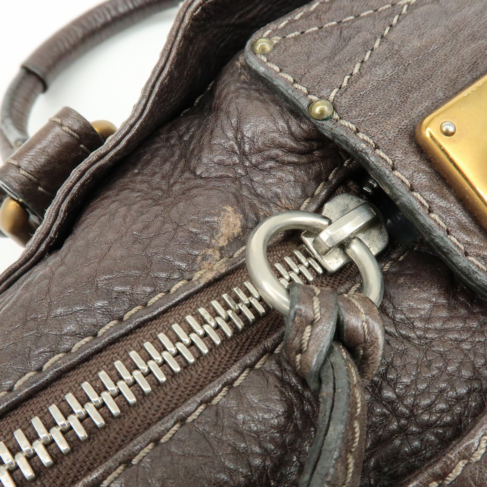 Chloe Paddington Tote Bag - Dark Brown, Leather- RARE!