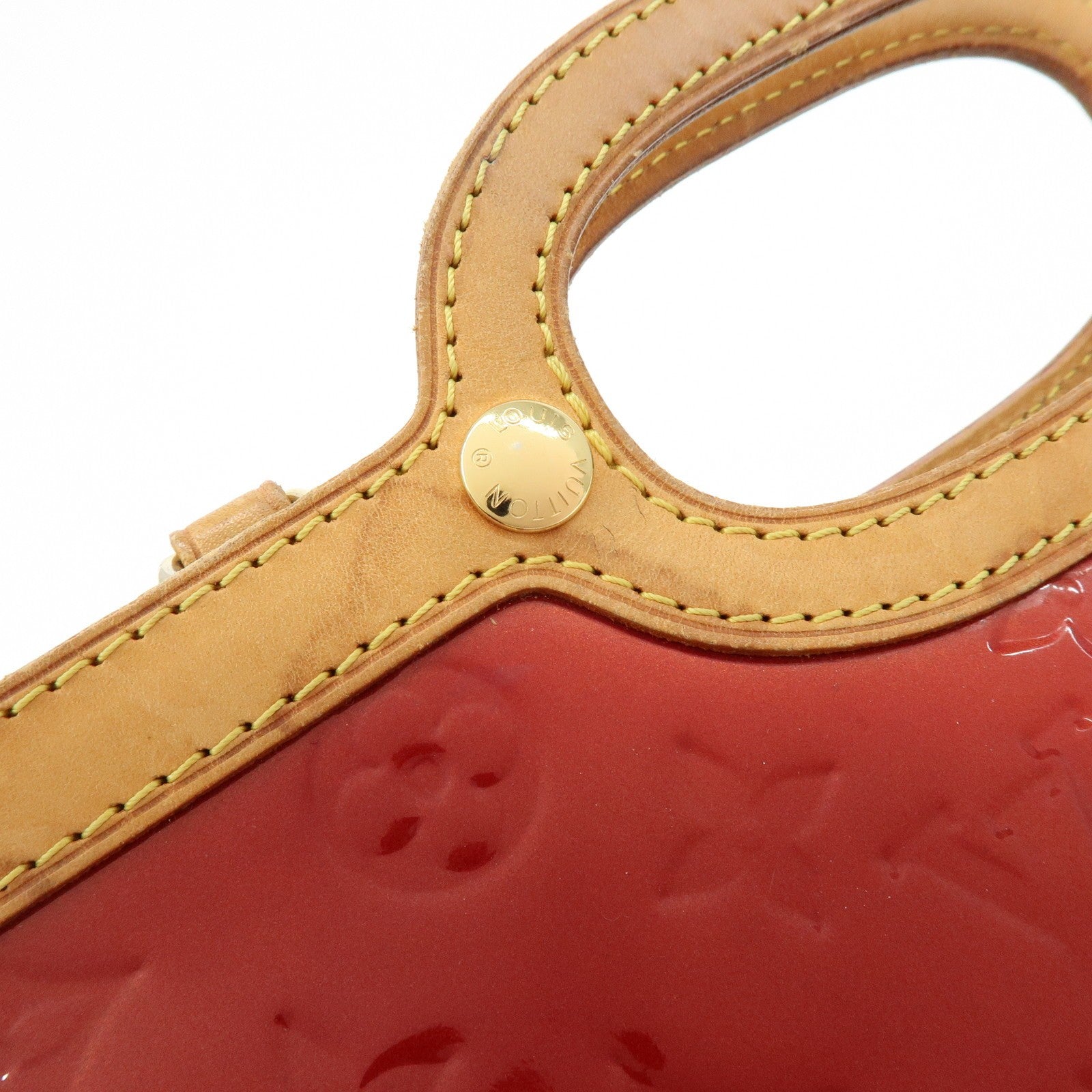 Louis Vuitton M91987 Handbag - Red, Vernis Leather