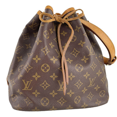 Louis Vuitton Petit Noe Shoulder Bag - Brown, Leather