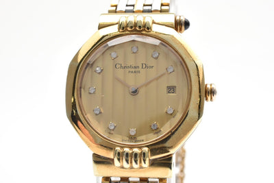 Dior 64151 Wristwatch - Gold, Stainless Steel