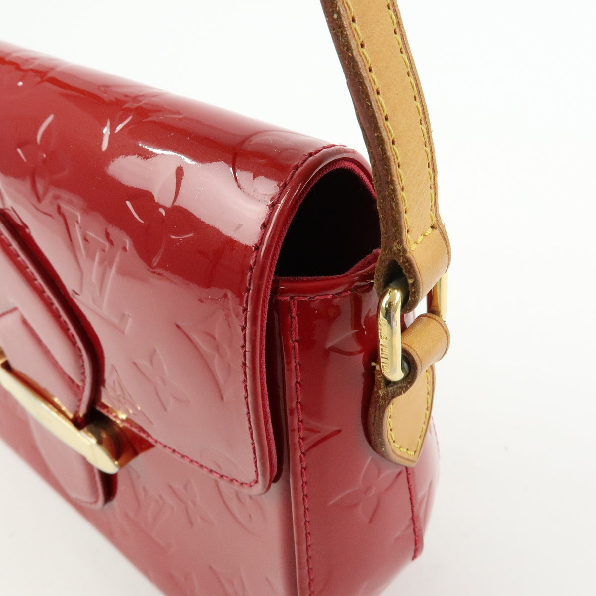 Louis Vuitton Shoulder Bag - Red, Vernis Leather