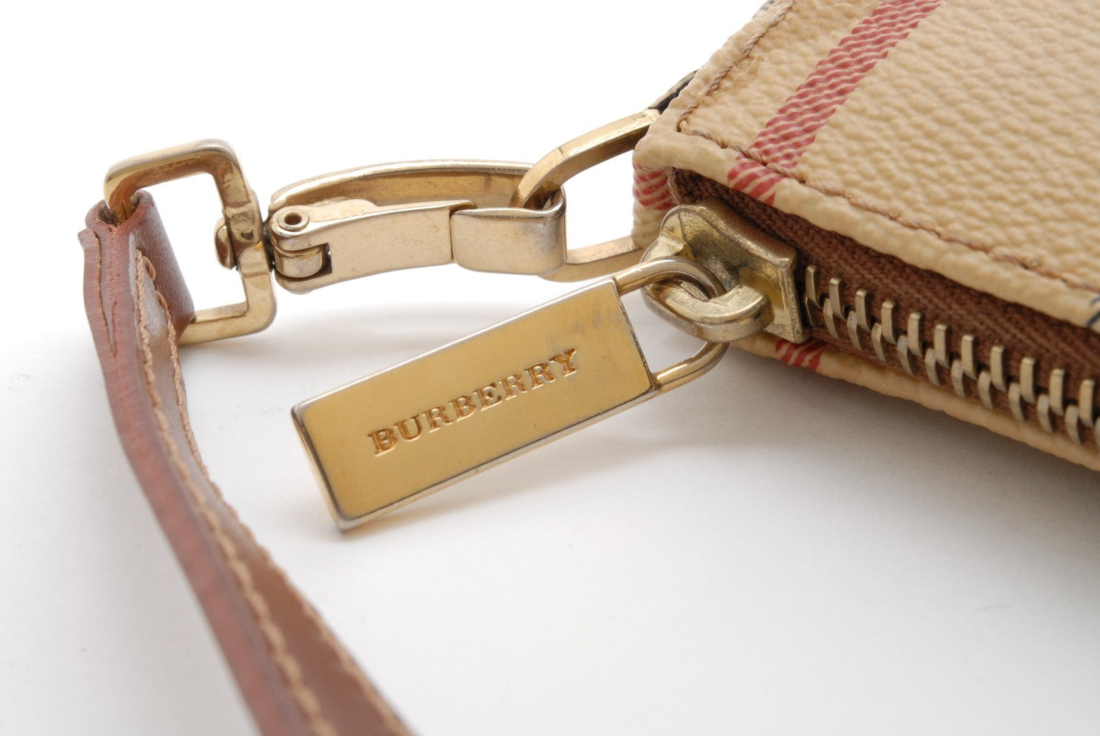 Burberry Nova Check Shoulder Bag - Beige, Canvas, Leather