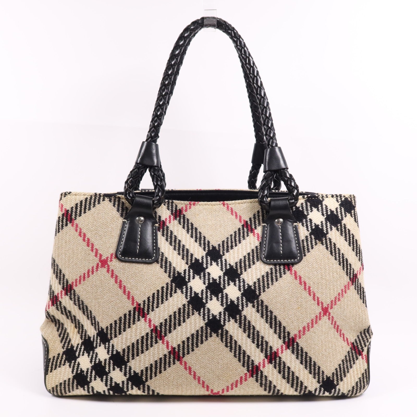 Burberry SHW Tote Bag - Brown, Canvas