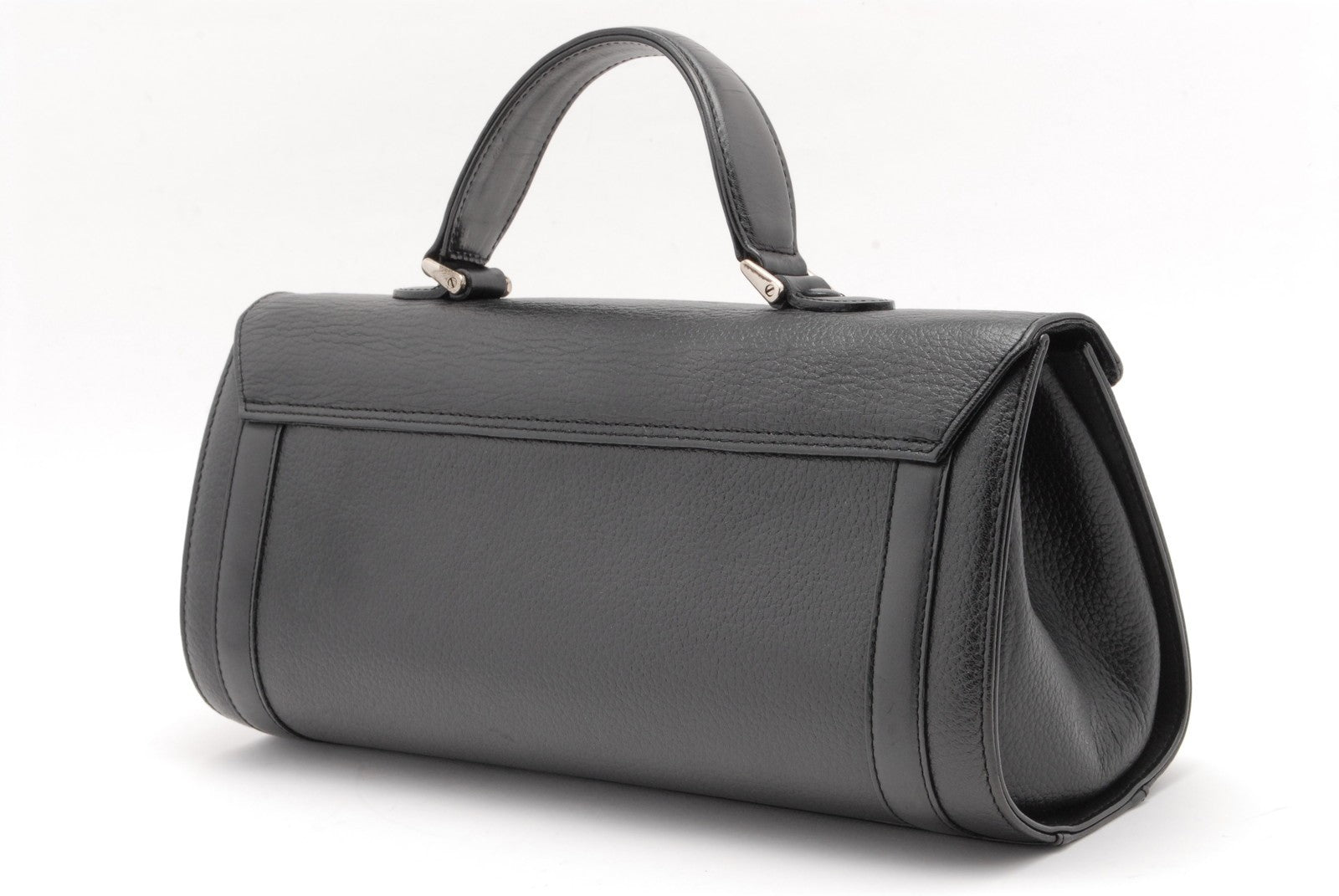 Burberry Nova Check Hand Tote Bag - Black, Leather