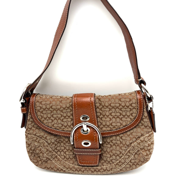 Coach Signature brown bag