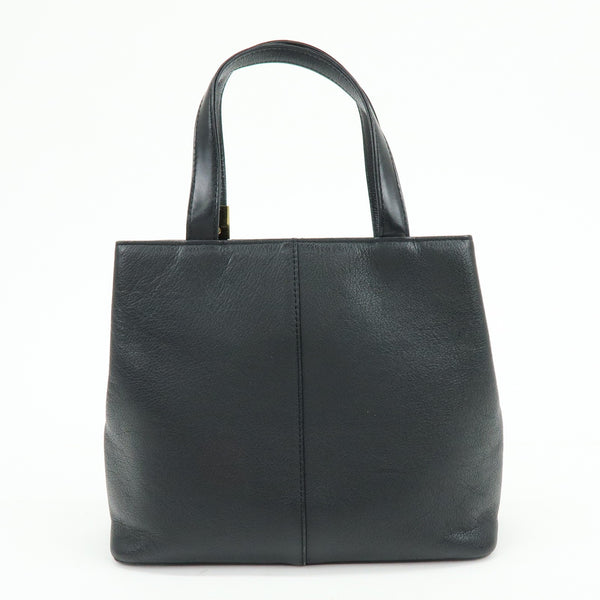 Burberry Mini Hand Bag - Black, Leather