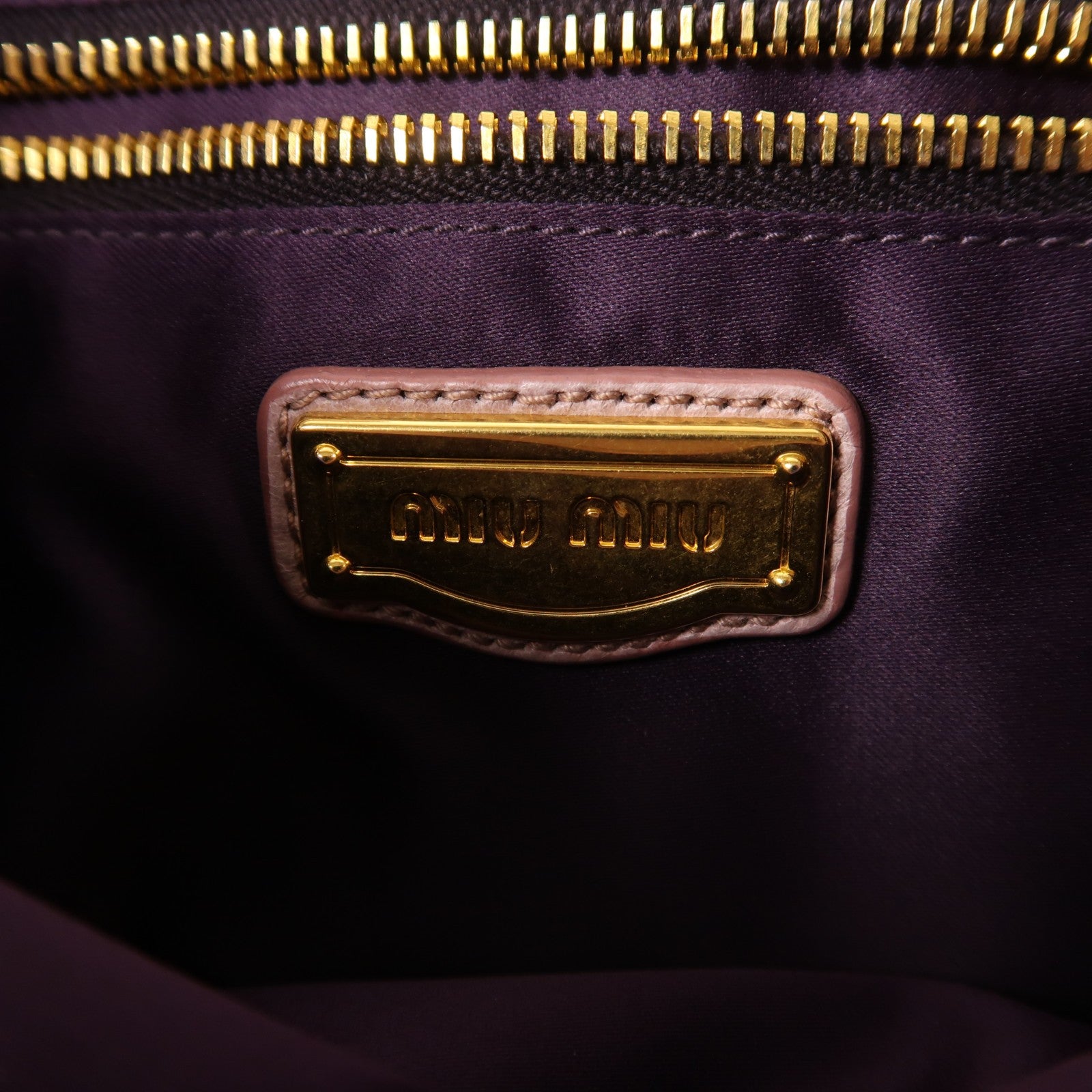 Miu Miu GHW Matelasse Coffer 2 Way Shoulder Bag - Pink, Calfskin Leather 