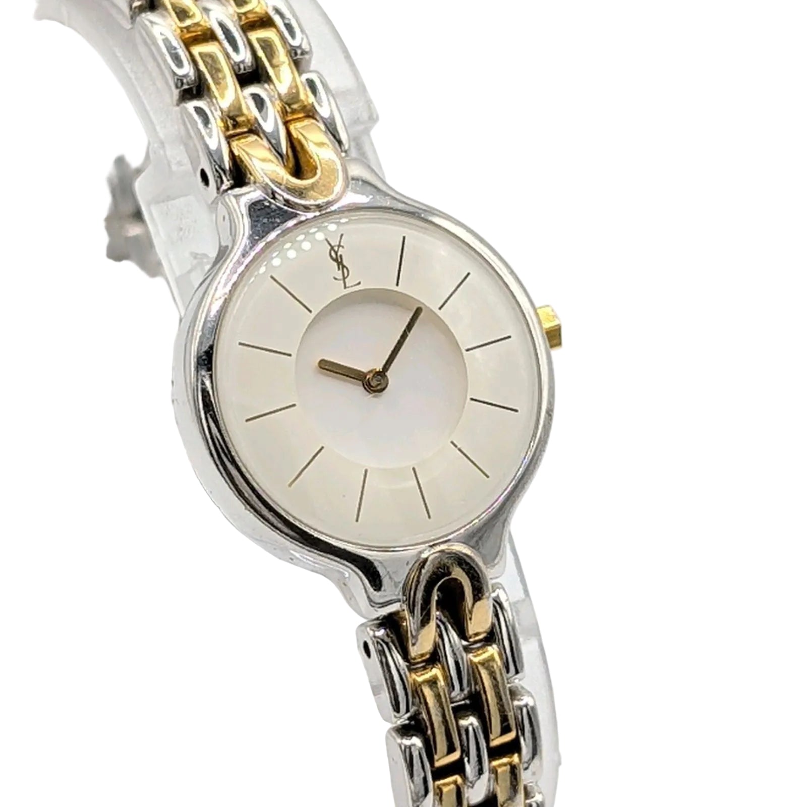 Yves Saint Laurent 5421-H08070 Watch - Gold Silver Combi, Metal