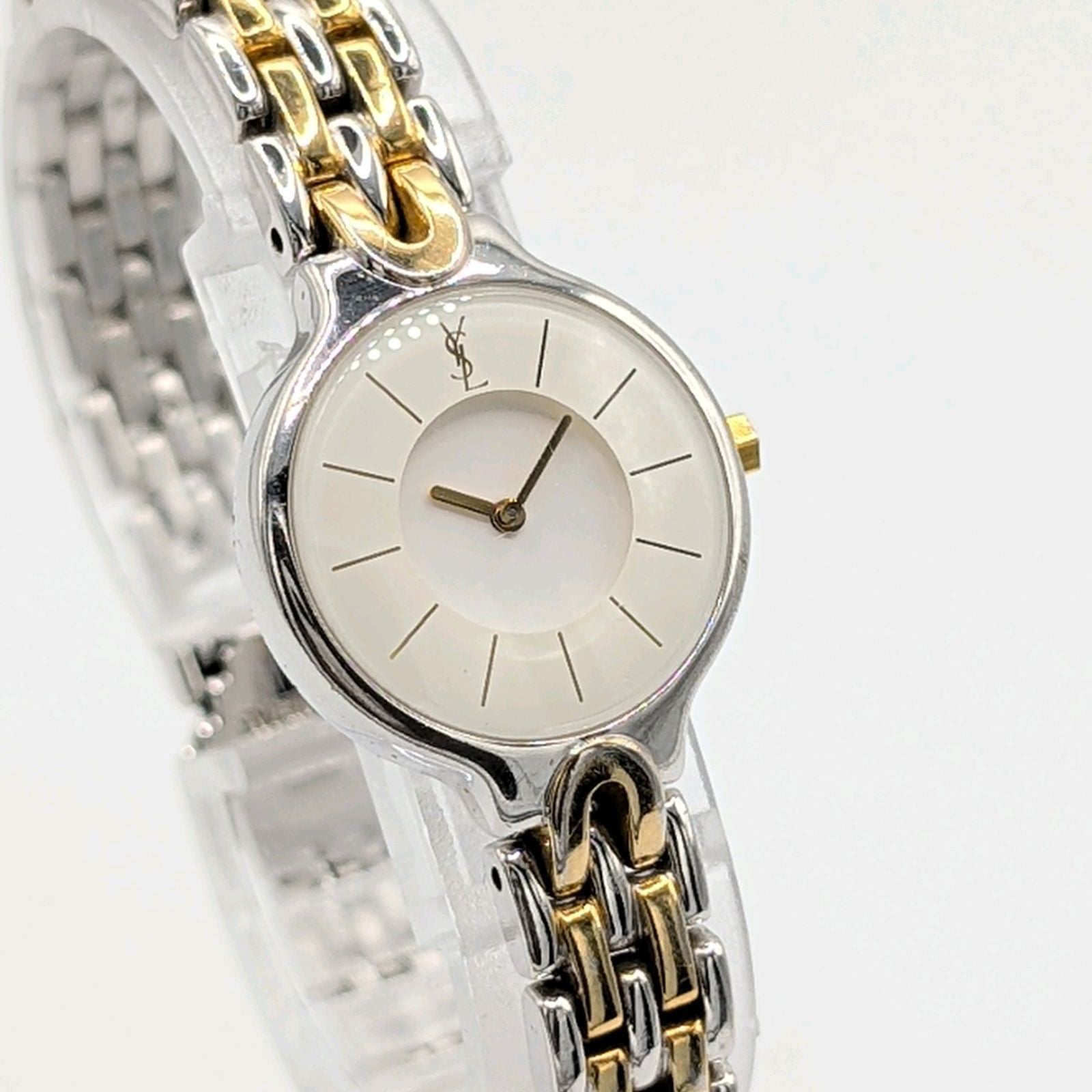 Yves Saint Laurent 5421-H08070 Watch - Gold Silver Combi, Metal