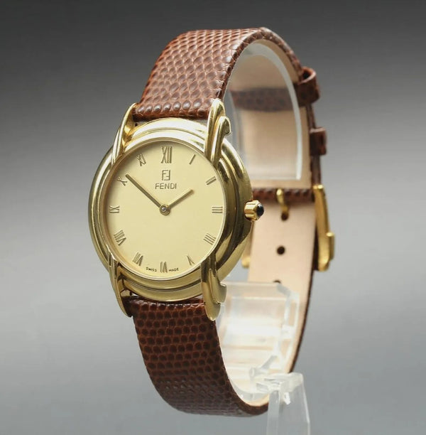 FENDI 300J Wristwatch - Gold, Stainless Steel