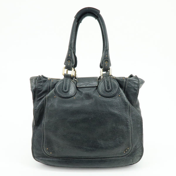 Chloe Paddington Tote Bag - Black, Leather