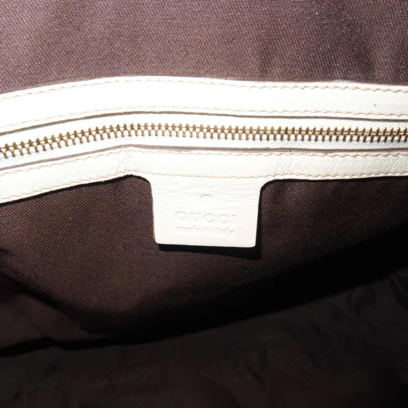 Gucci Tote Bag - Beige, GG Canvas and Leather 