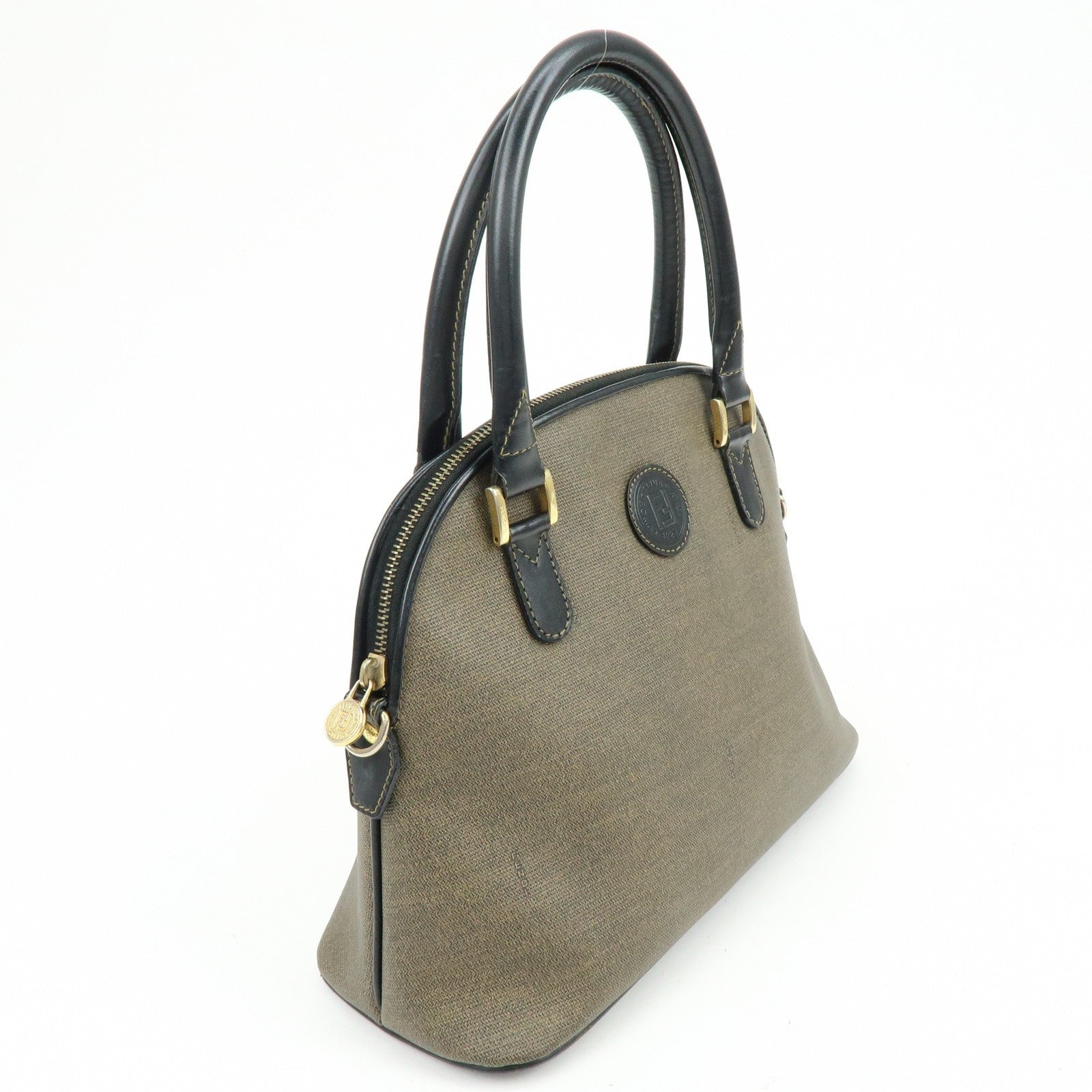 Fendi 2Way Bag Handbag - Brown, Leather