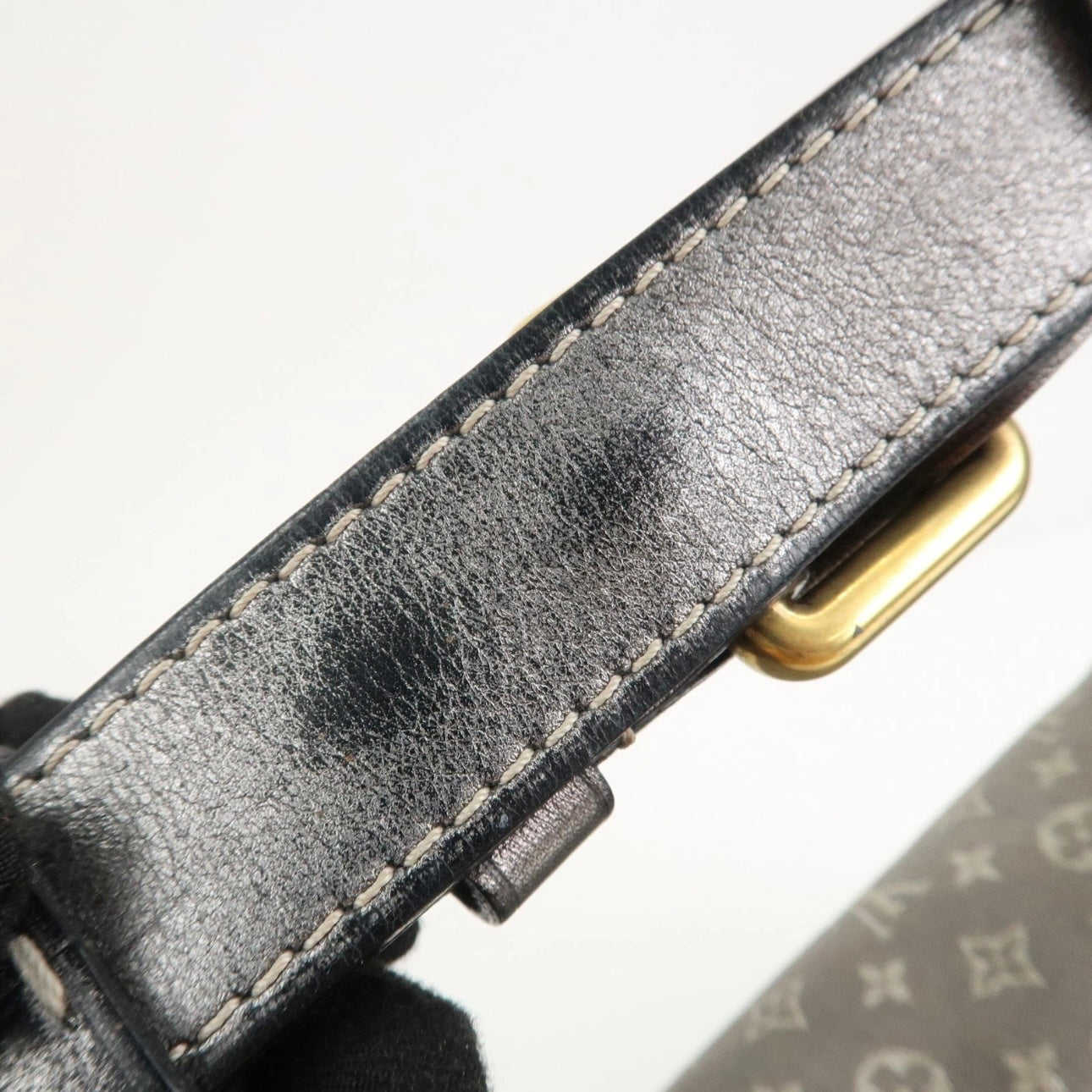 Louis Vuitton Monogram Mini Lin Manon MM ShoulderBag Platine