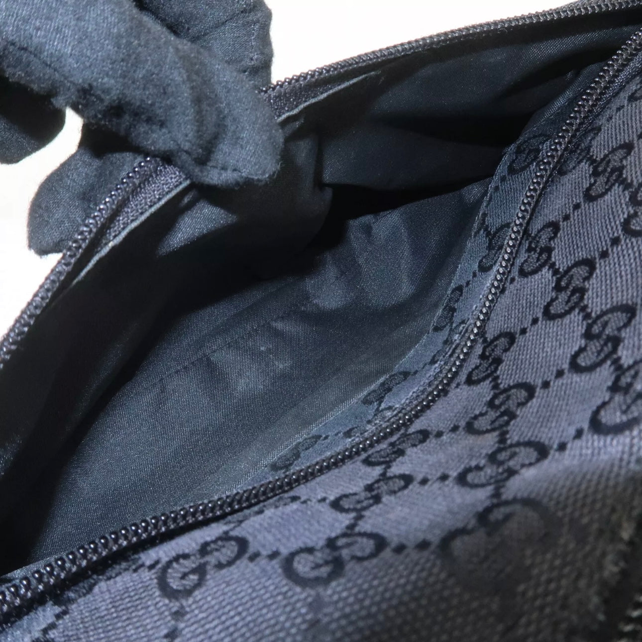 GG Canvas Leather Shoulder Bag Hand Bag