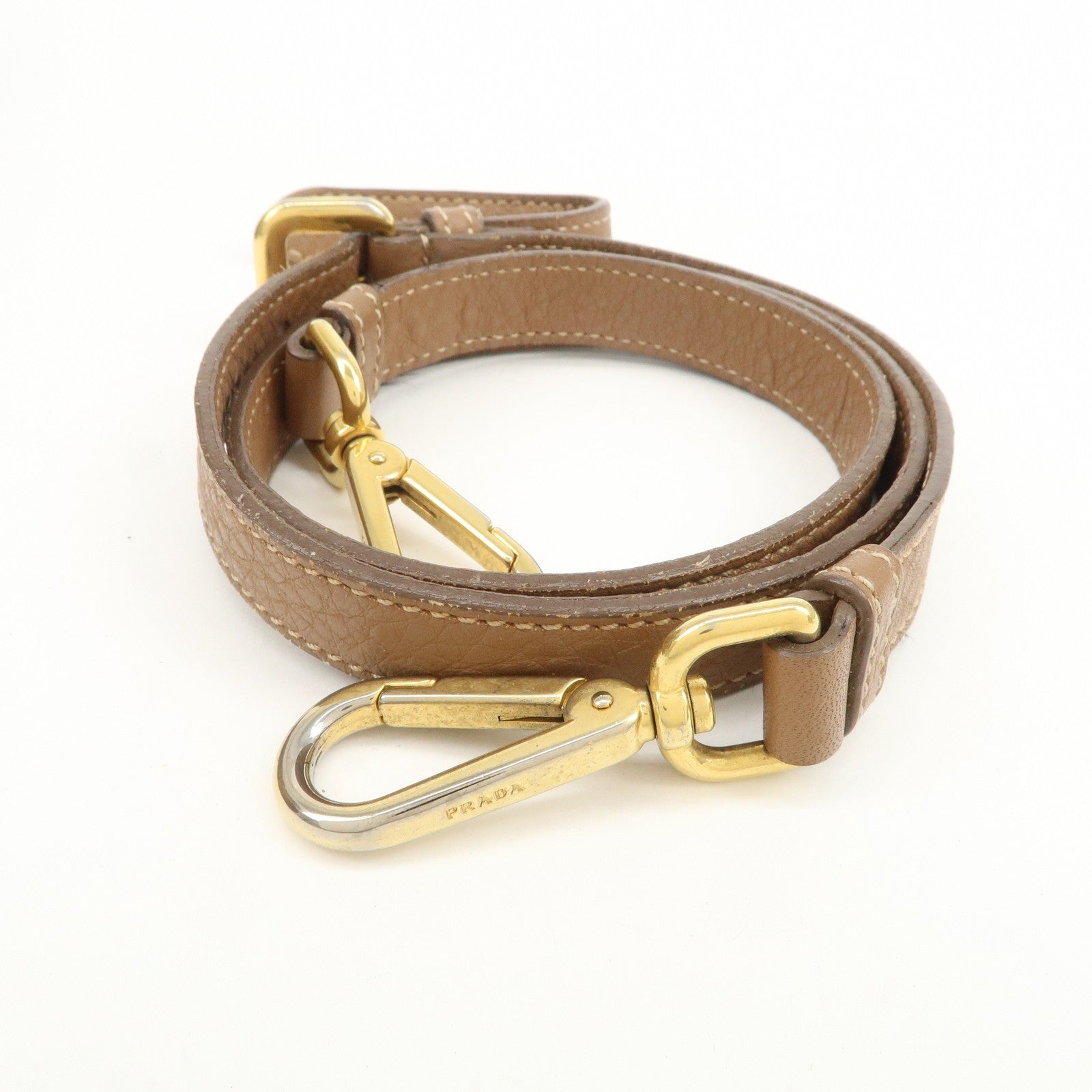 Prada 2Way Bag Hand Bag - Brown, Calf Leather