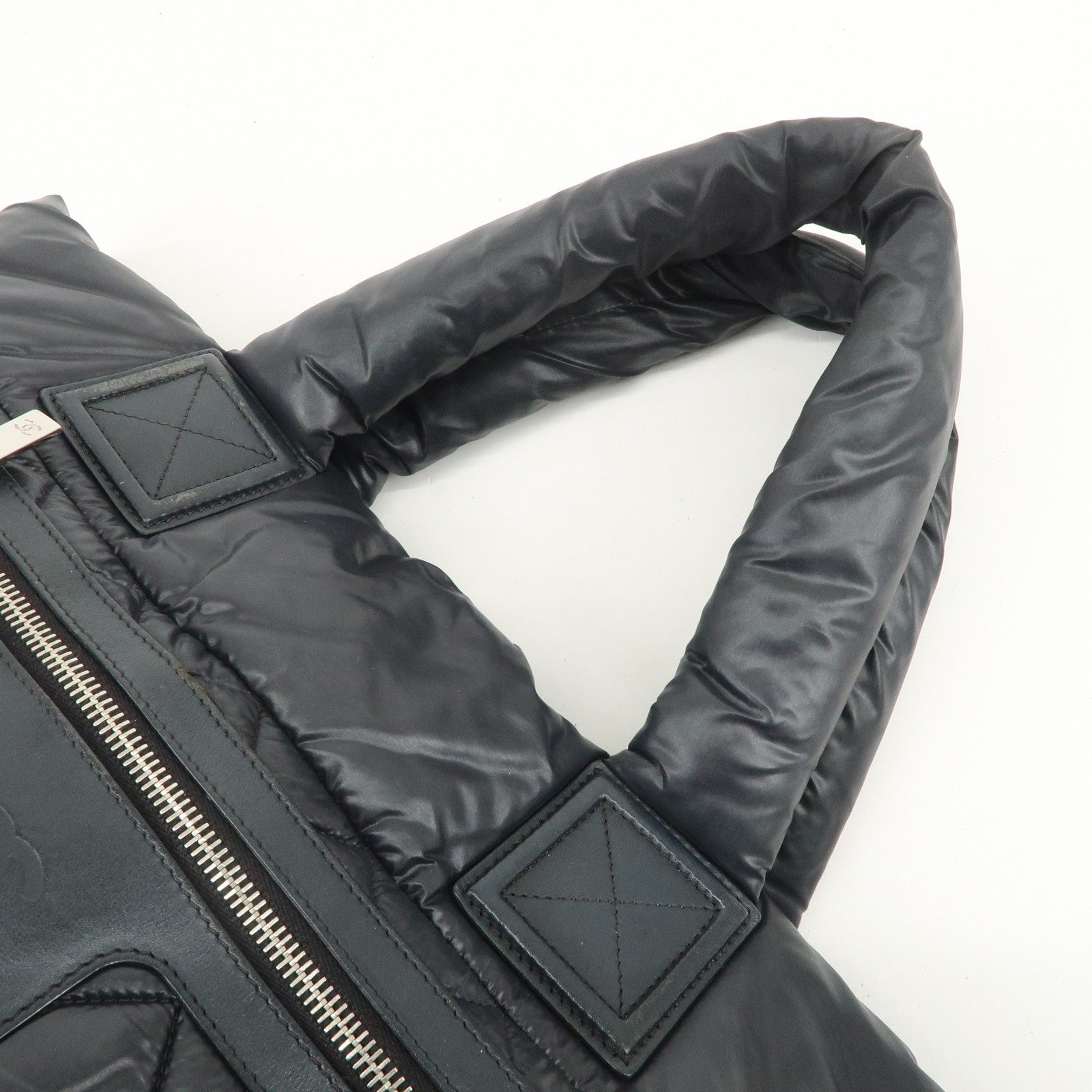 Chanel Coco Cocoon PM Tote Bag - Black, Nylon Leather