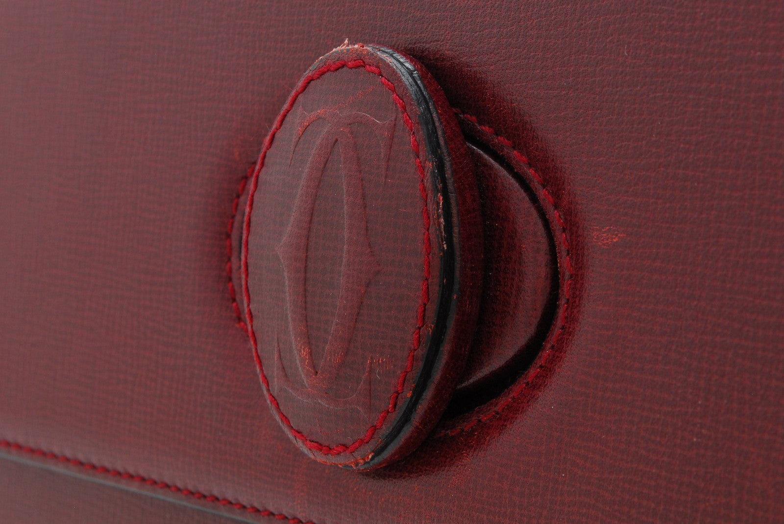Cartier Must de Cartier Hand Bag - Bordeaux, Leather