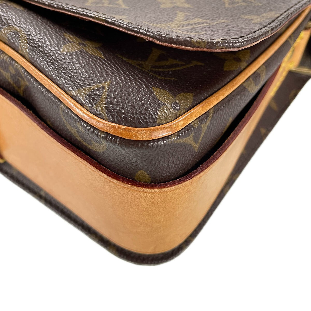 Louis Vuitton Cartouchiere MM Shoulder Bag - Brown, Leather