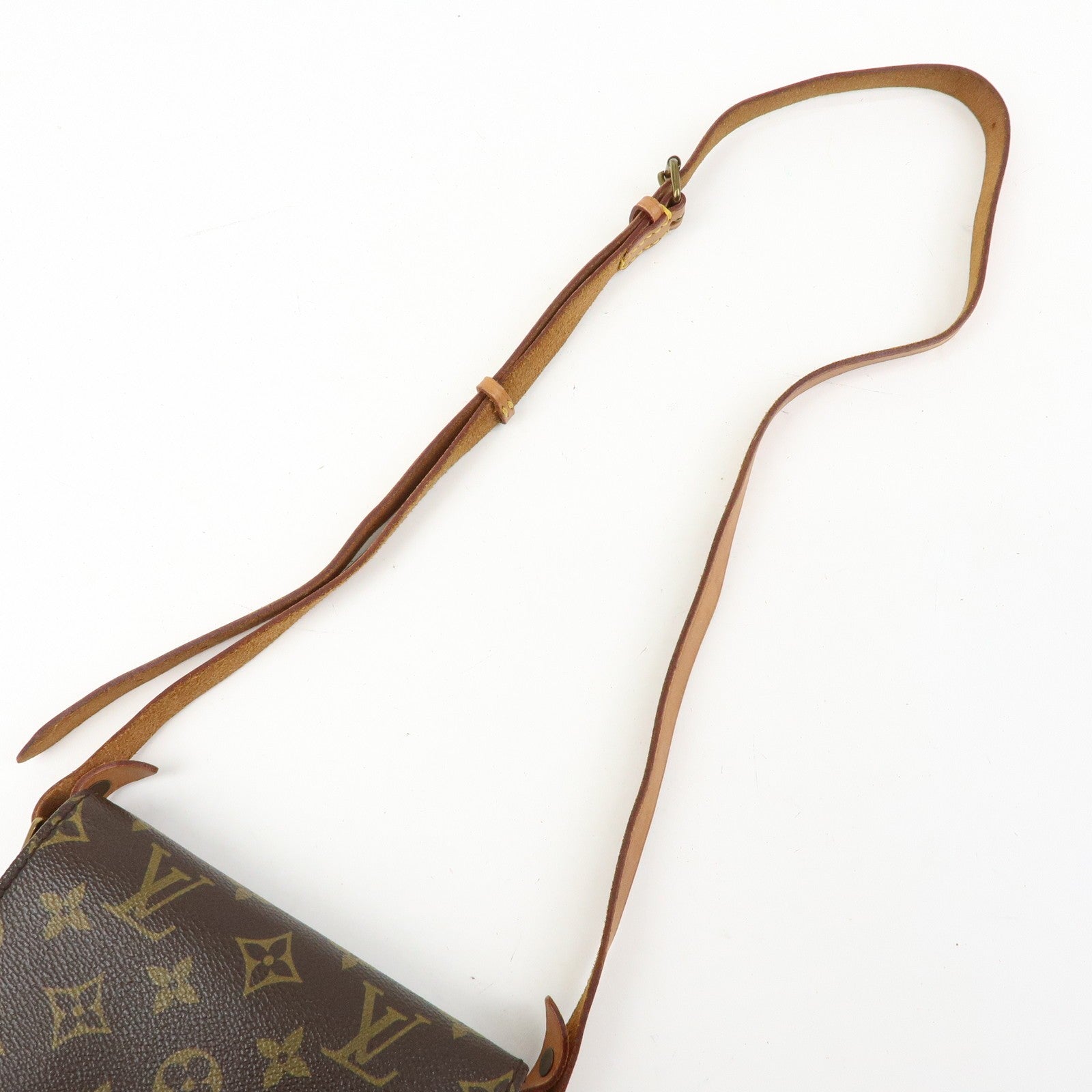Louis Vuitton Monogram Mini Cartouchiere Shoulder Bag