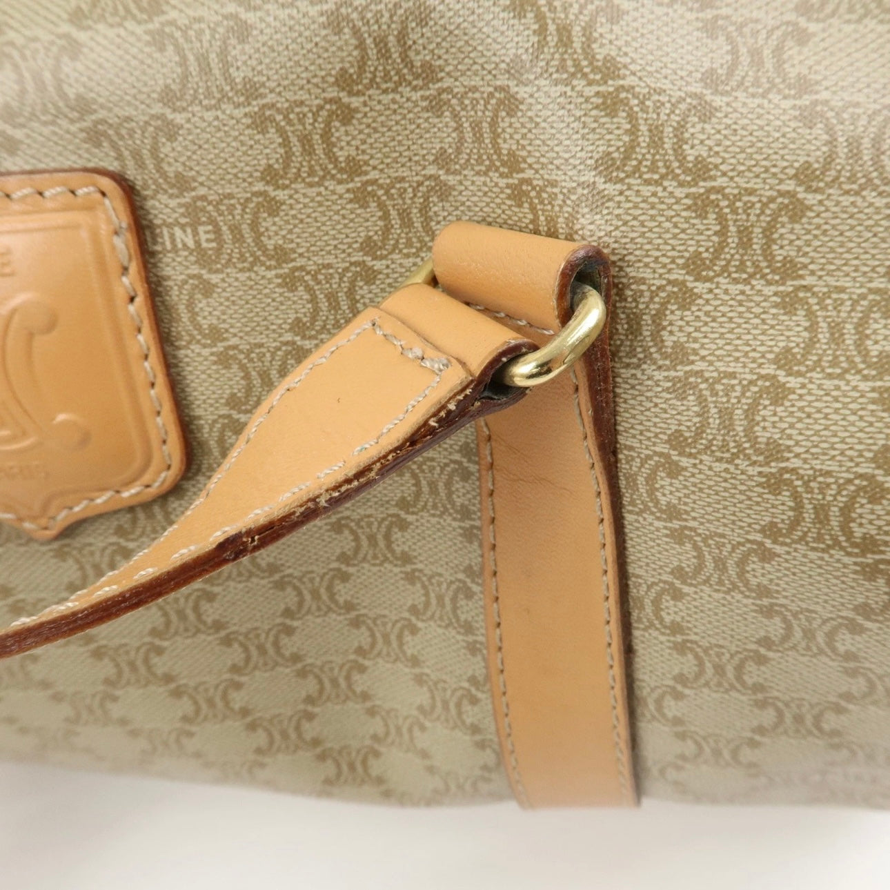CELINE Macadam Shoulder Bag