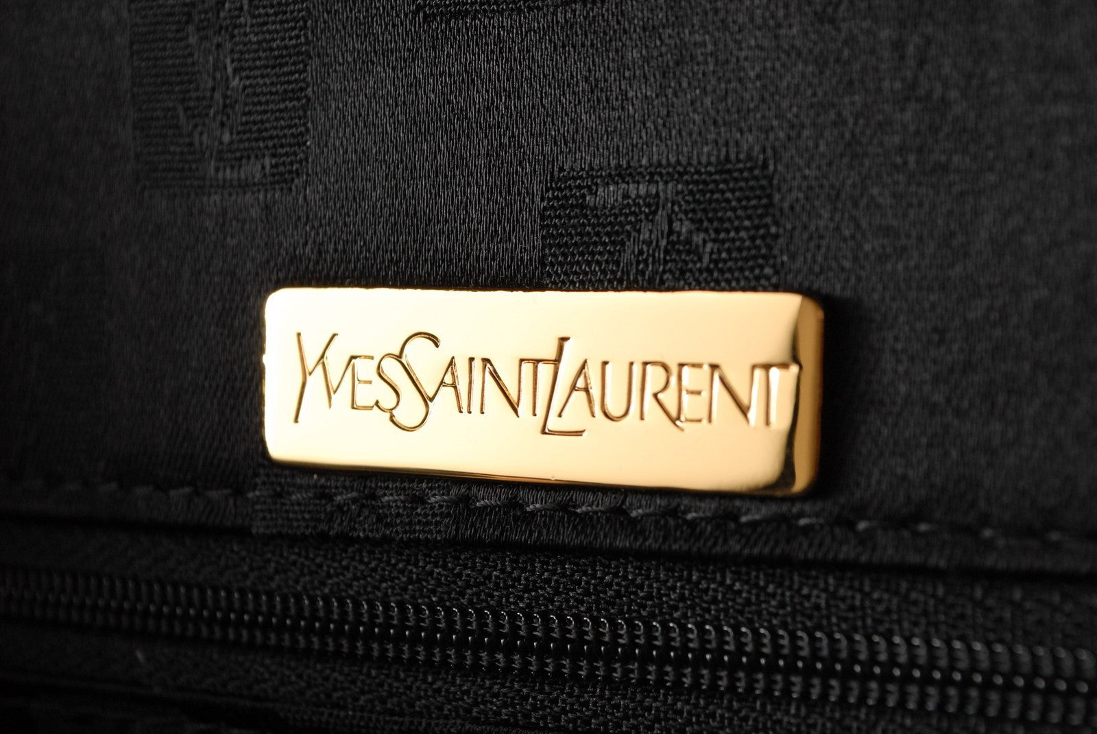 Saint Laurent Yves Saint Laurent Hand Tote Bag - Black Brown, Leather PVC