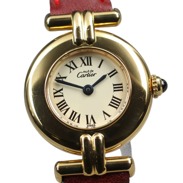 Cartier Must Colisee Wristwatch - Gold, Silver