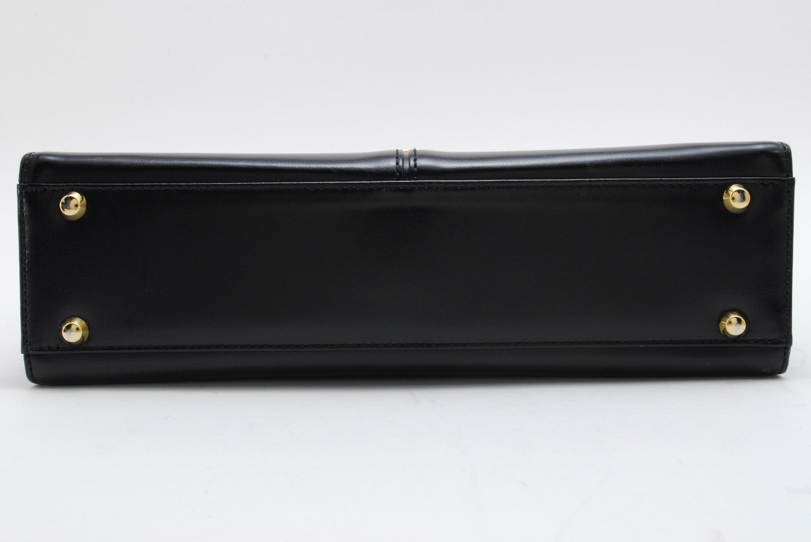 Saint Laurent Shoulder 2Way Hand Tote Bag - Black, Leather 