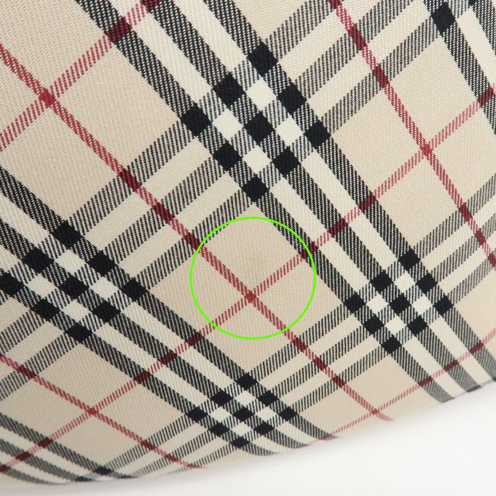 Burberry Nova Plaid Shoulder Bag - Beige, Canvas, Leather