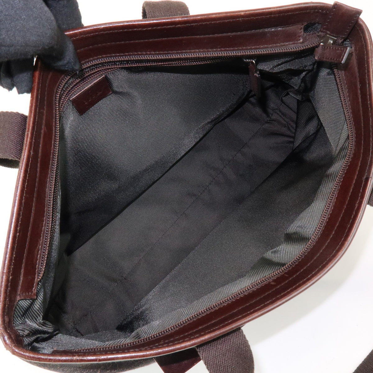 Gucci Tote Bag - Dark Brown, GG Canvas, Leather