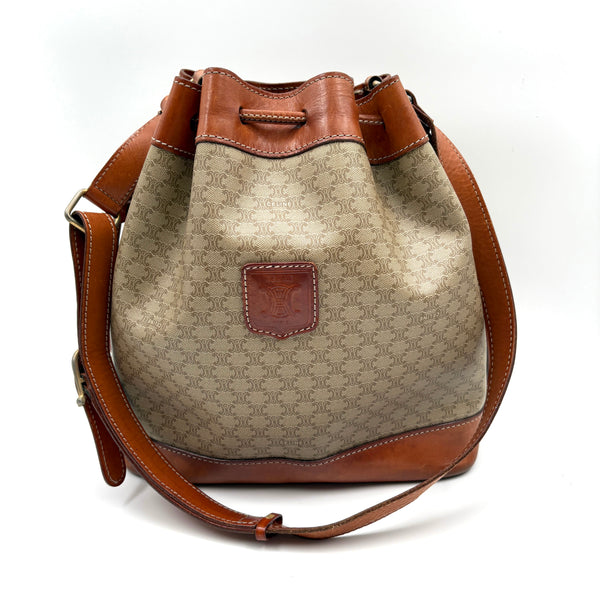 Macadam Bucket Shoulder Bag