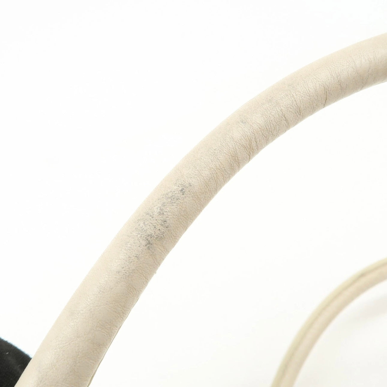 Prada Boston Hand Bag - Ivory, Leather