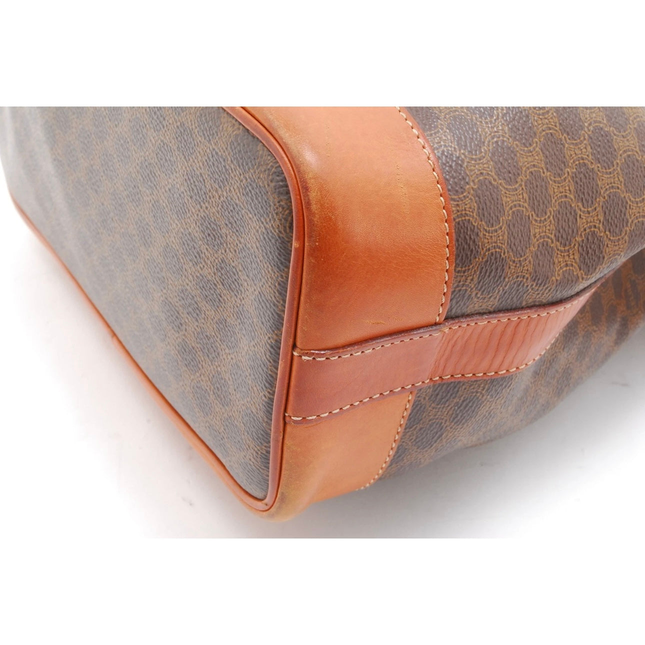 Celine Macadam Shoulder Bag Bucket Crossbody with wallet