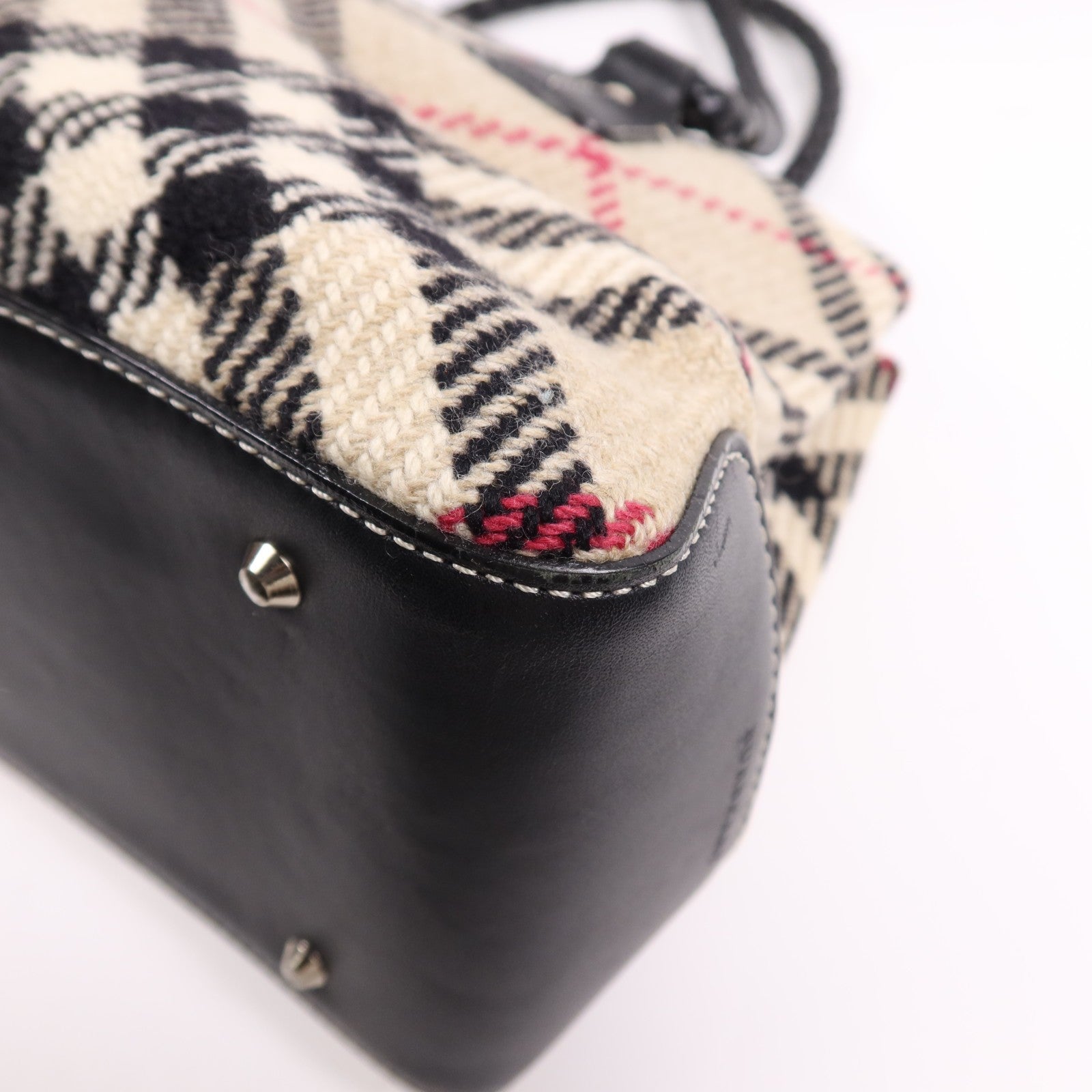 Burberry SHW Tote Bag - Brown, Canvas