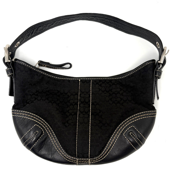 Coach Signature Black shoulder bag
