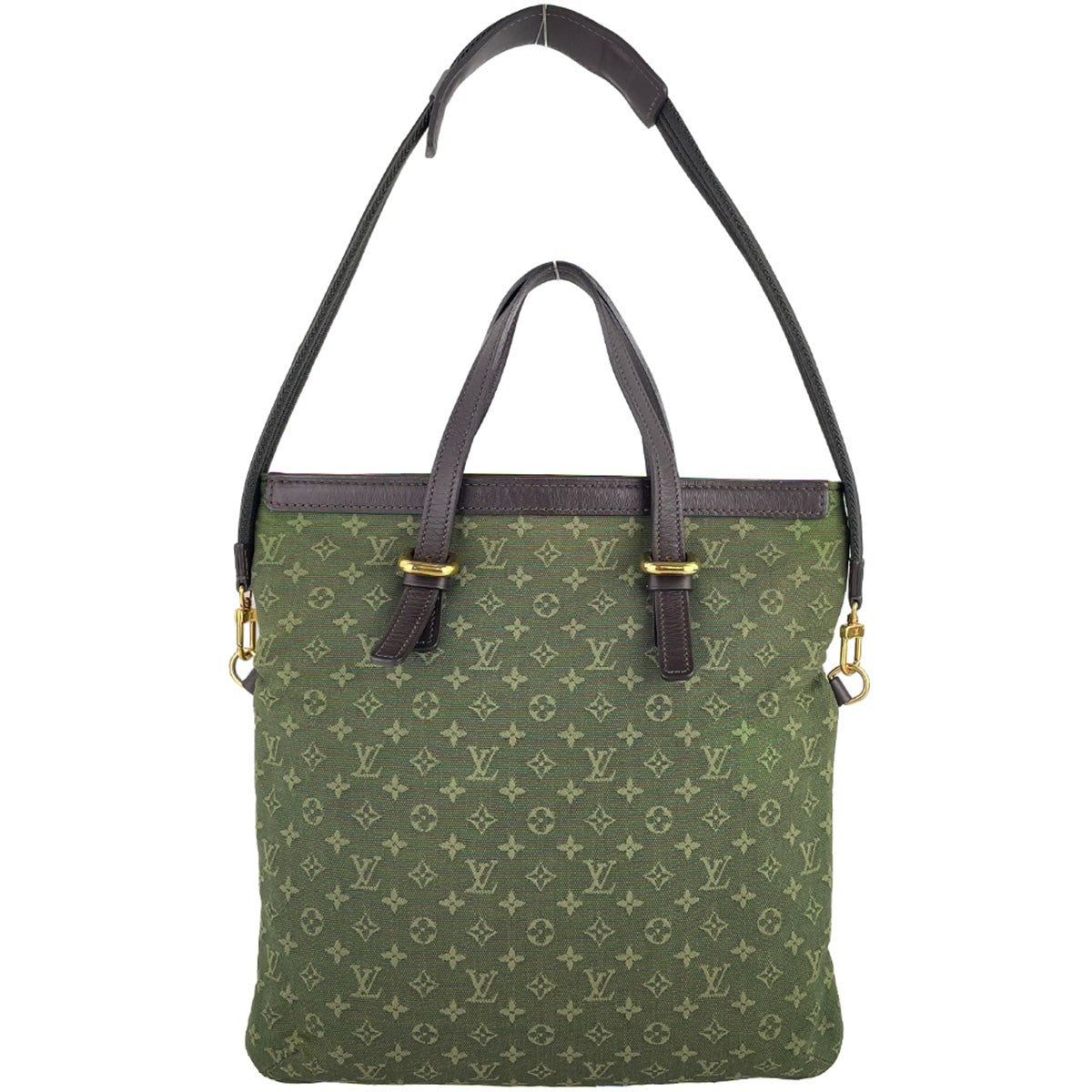 Louis Vuitton Francoise Tote Bag - Khaki, Cotton Leather