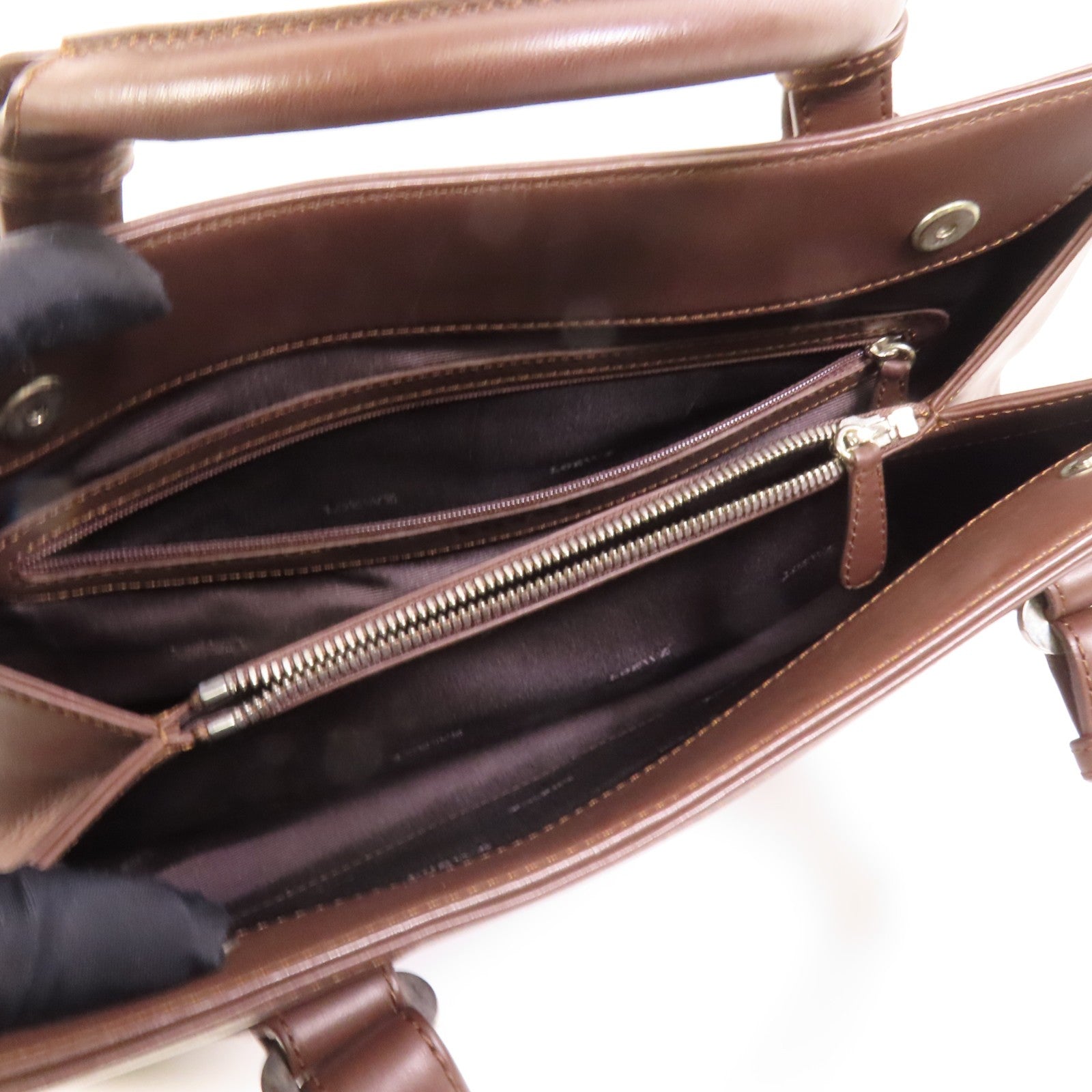 Loewe SHW Handbag - Brown, Calfskin Leather