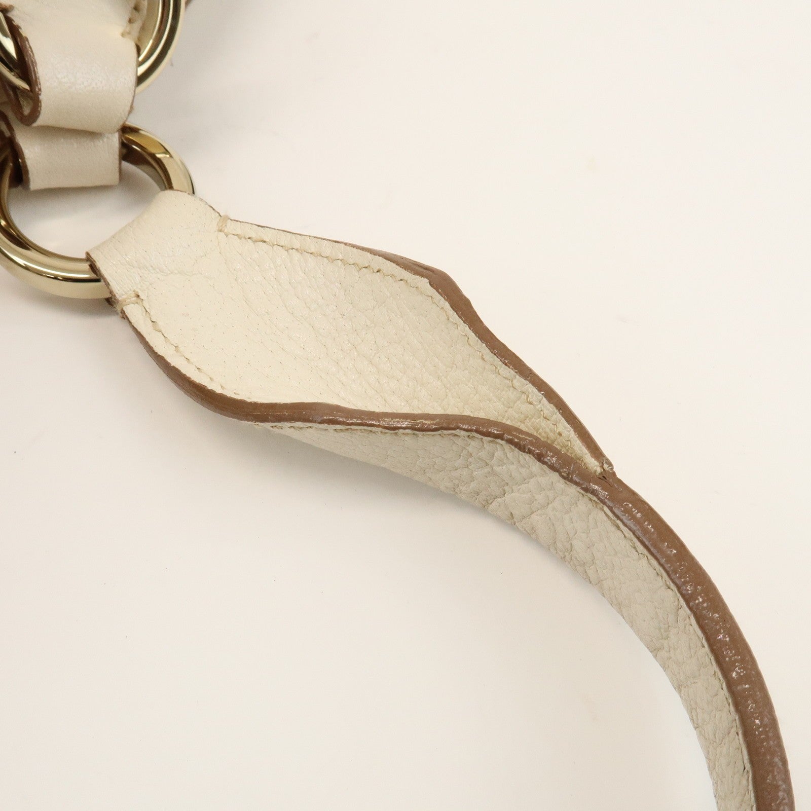 Cartier Must Line Marcello 2Way Hand Bag - White, Leather