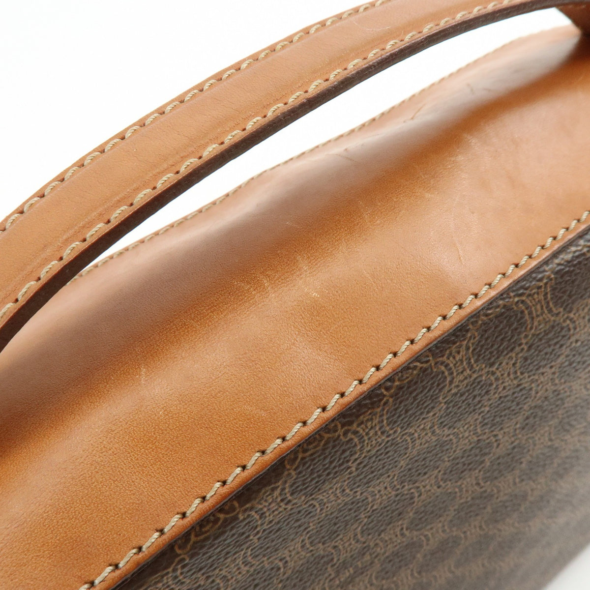 Celine Hand Bag - Brown, PVC Leather