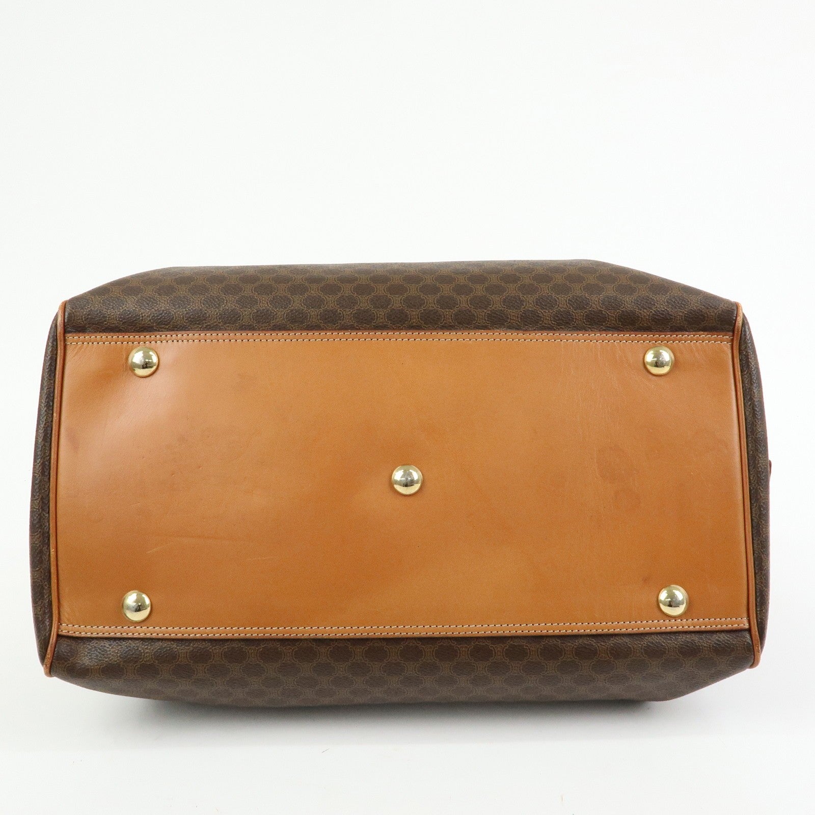 Celine Macadam 2WAY Bag - Brown, PVC Leather