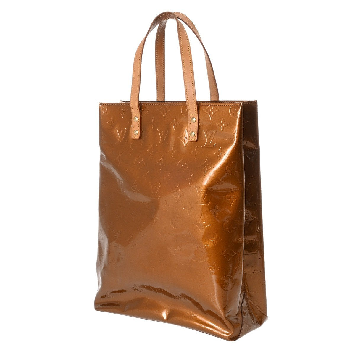 Louis Vuitton Lead MM Handbag - Bronze, Monogram Vernis