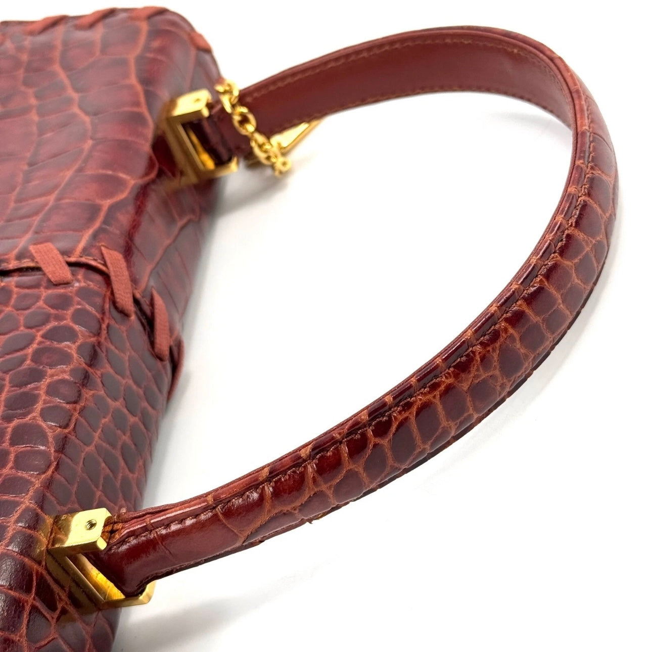 Yves Saint Laurent Leather Brown Vintage Bag YSL
