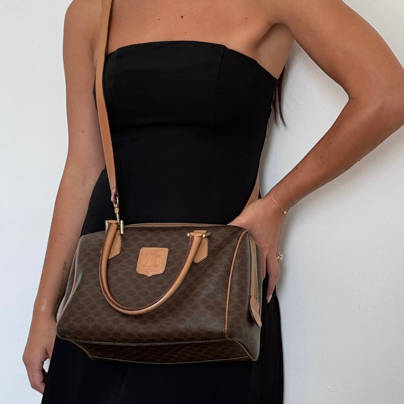 2-way mini Macadam bag