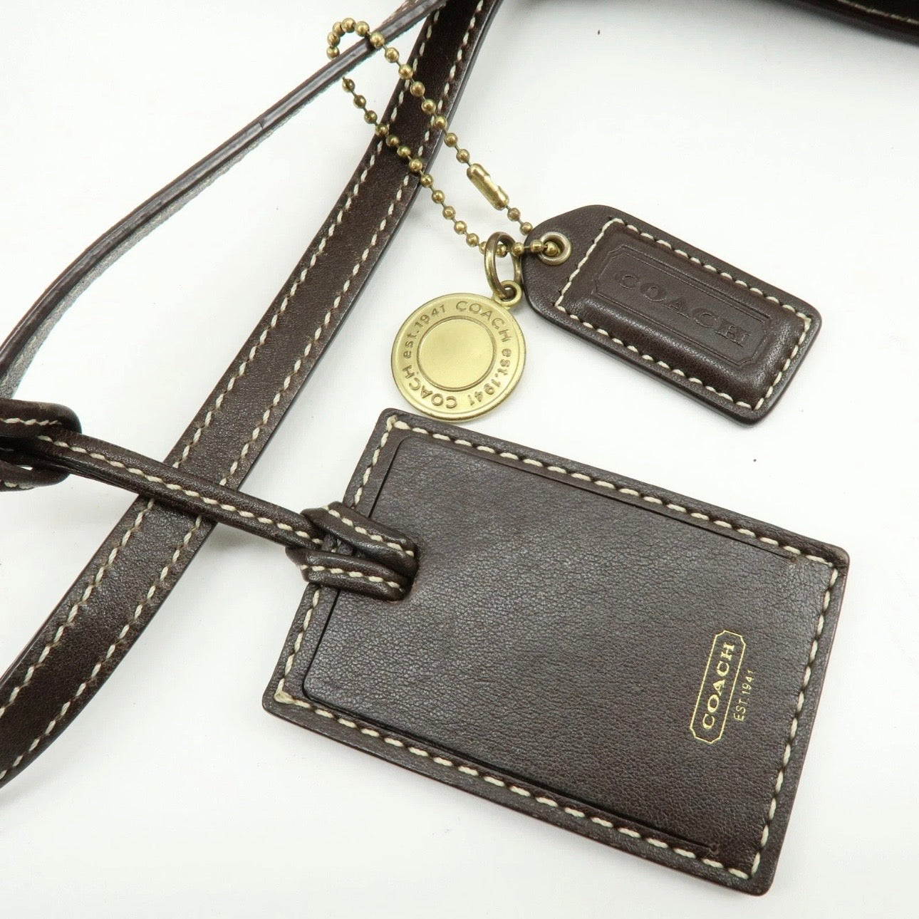 Coach Signature Brown Tote Bag